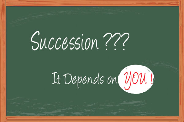 succession depends on you